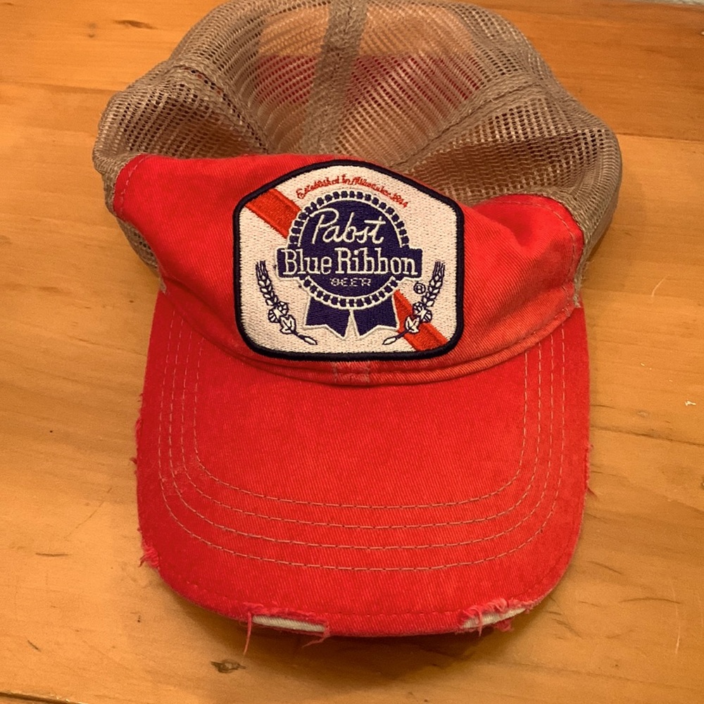 Pabst Blue Ribbon baseball cap